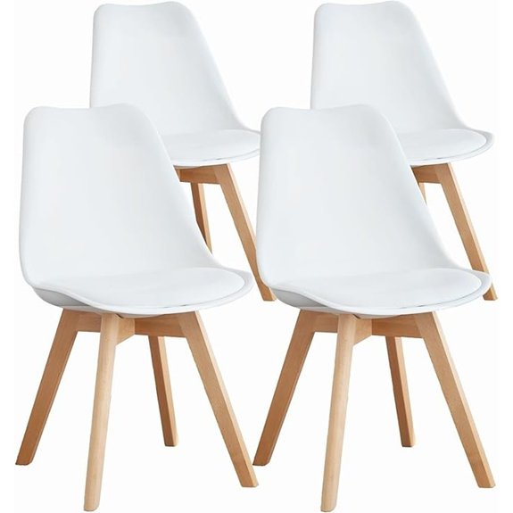 mid century modern dining chairs
