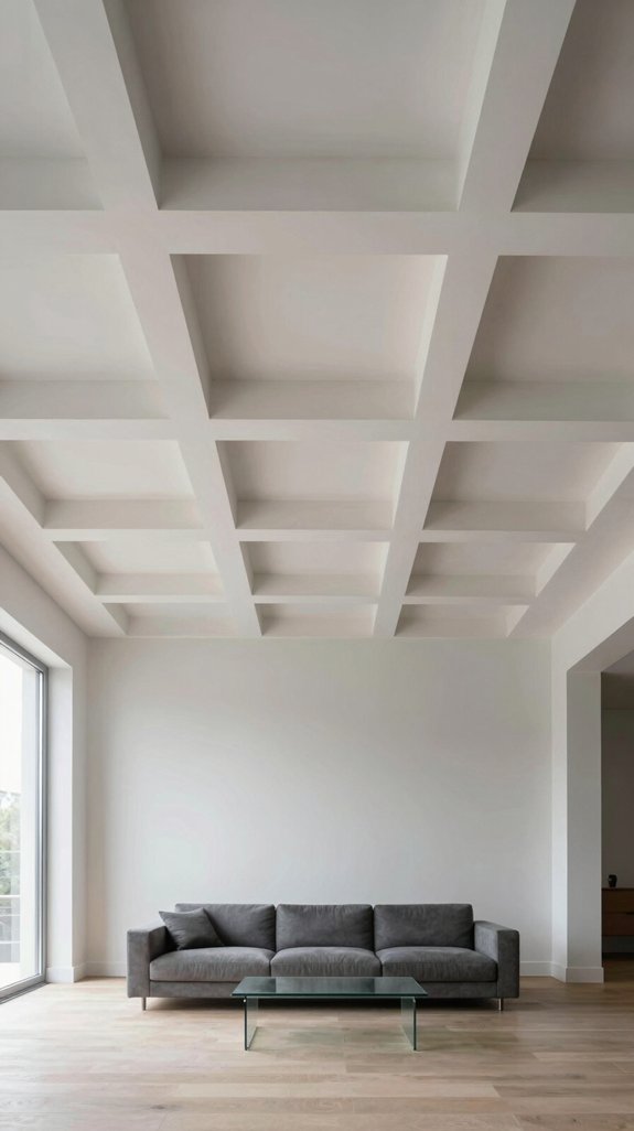 21 Modern Ceiling Design Ideas for Living Rooms - Home Stylistica