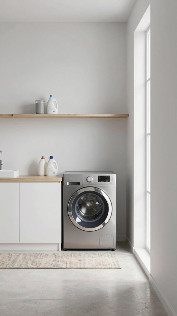 minimalist laundry room design