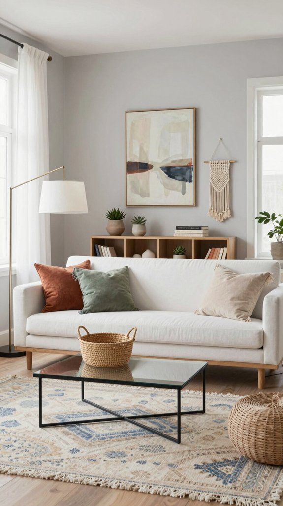 minimalist meets boho elegance
