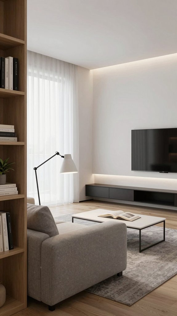 17 Modern Minimalist Living Room Interior Design Ideas 11 minimalist task lighting ideas