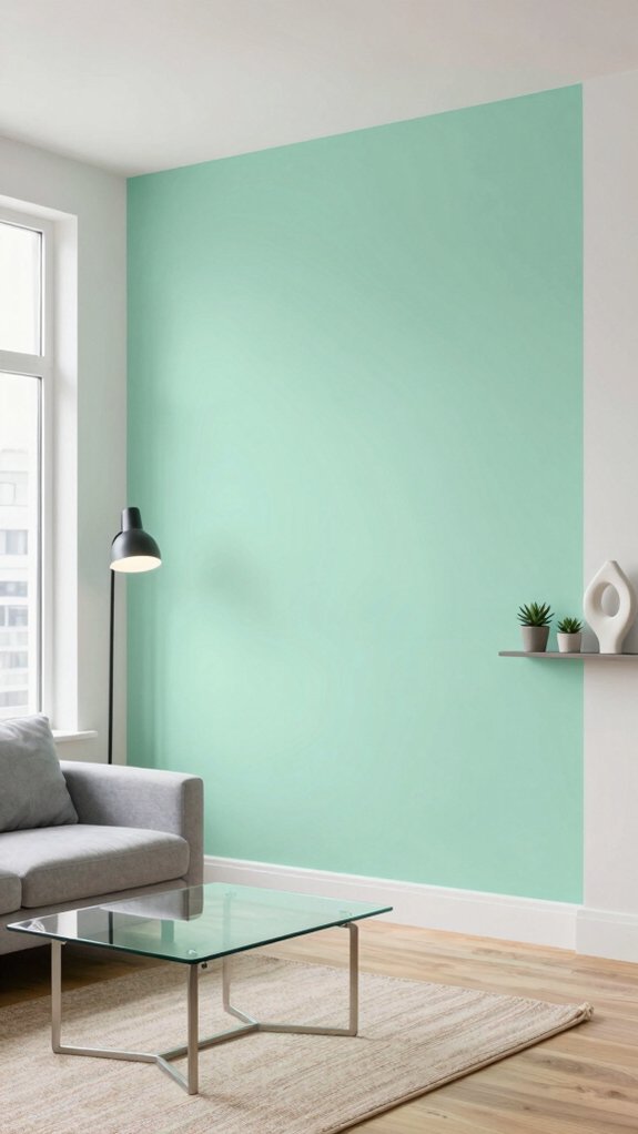 mint green paint transformations