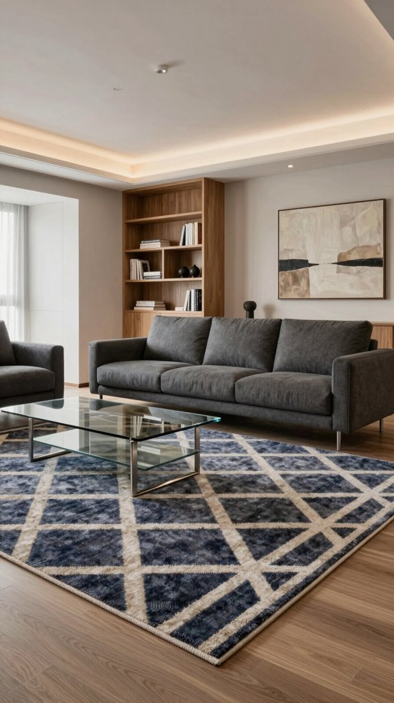 17 Modern Classic Interior Design Ideas for Living Rooms 10 modern rugs enhance space