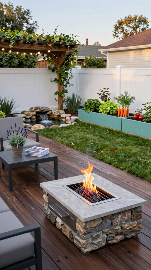 modular cost effective backyard redesign
