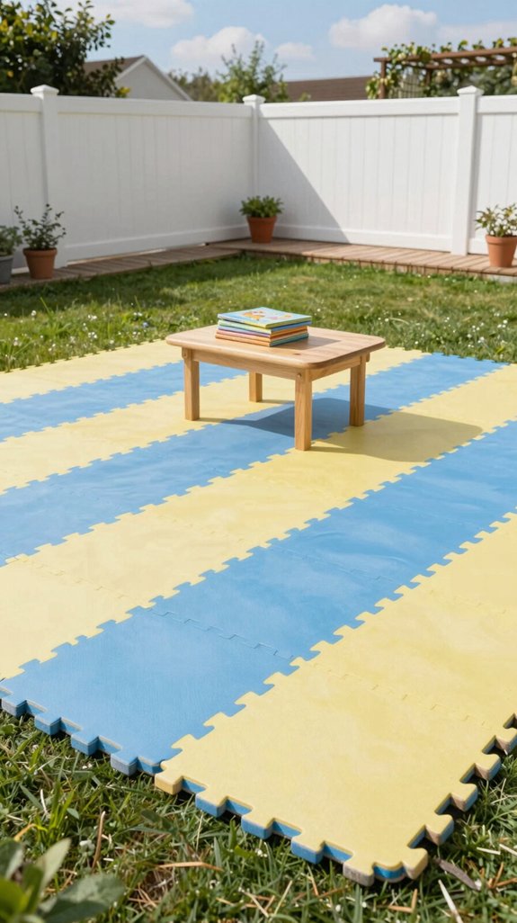 25 Backyard Inspiration Ideas You’ll Want to Copy Immediately 9 modular cushioned outdoor playground