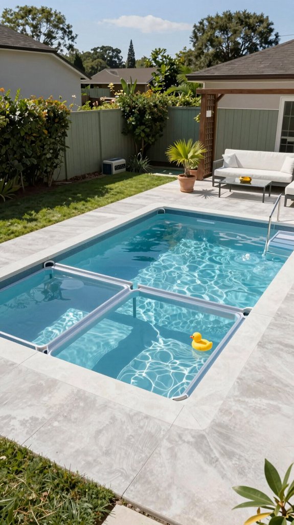 modular expandable family pool