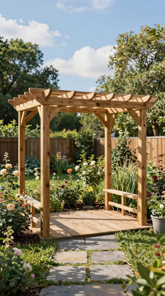 27 Backyard Garden Ideas for a Beautiful Outdoor Retreat 5 modular pergola with lighting