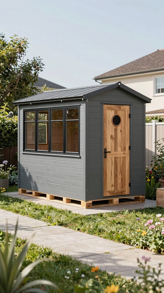 modular pre cut shed kit