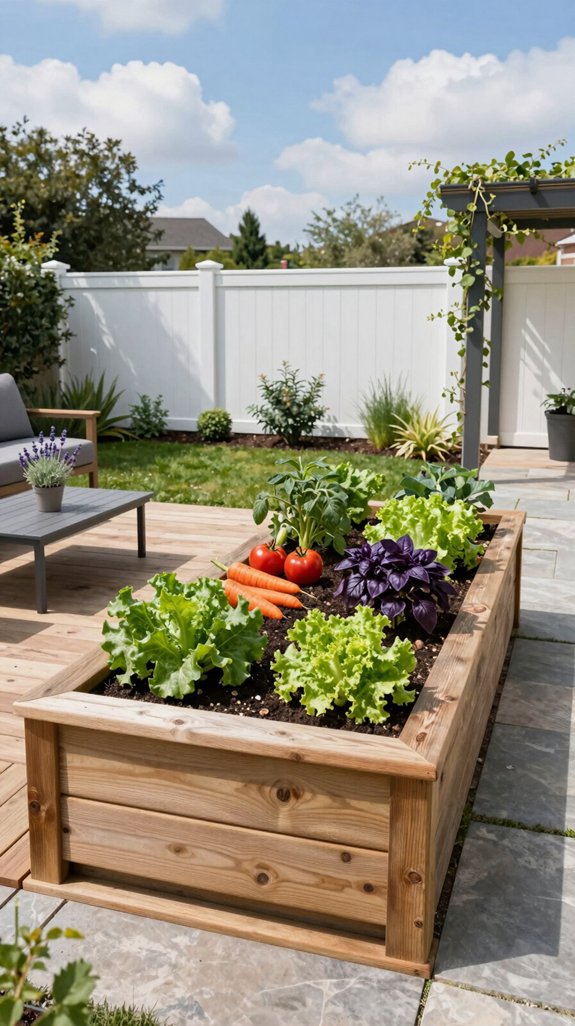 27 Backyard Ideas to Upgrade Your Outdoor Living Space 20 modular reclaimed raised garden