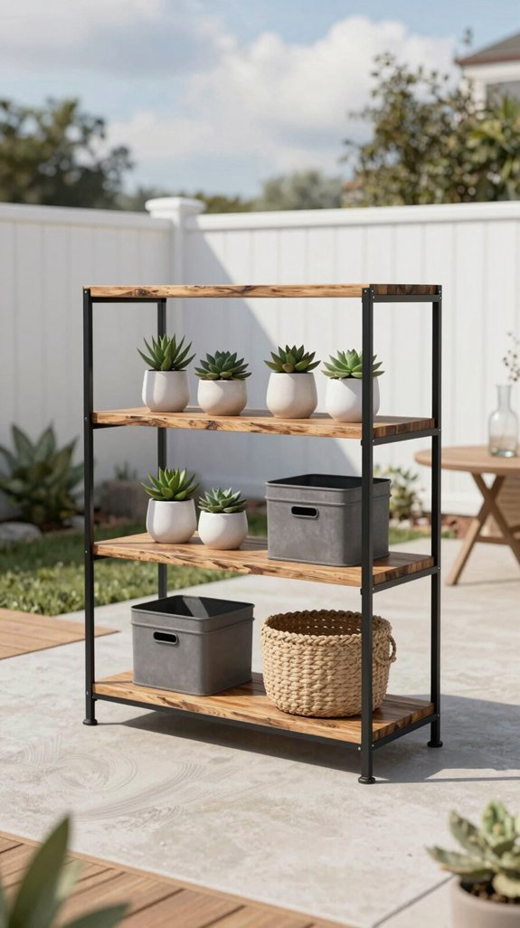 27 Backyard Ideas on a Budget That Look Surprisingly Expensive 18 modular recyclable vertical storage