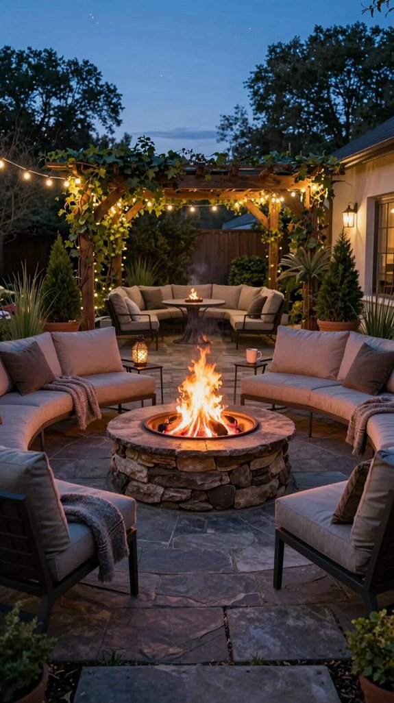 21 Dream Backyard Ideas for the Ultimate Outdoor Escape 3 modular steel fire pit