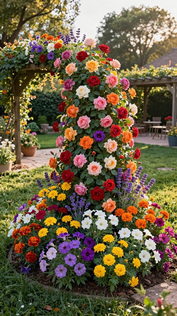 27 Backyard Garden Ideas for a Beautiful Outdoor Retreat 9 modular sunny flower wall