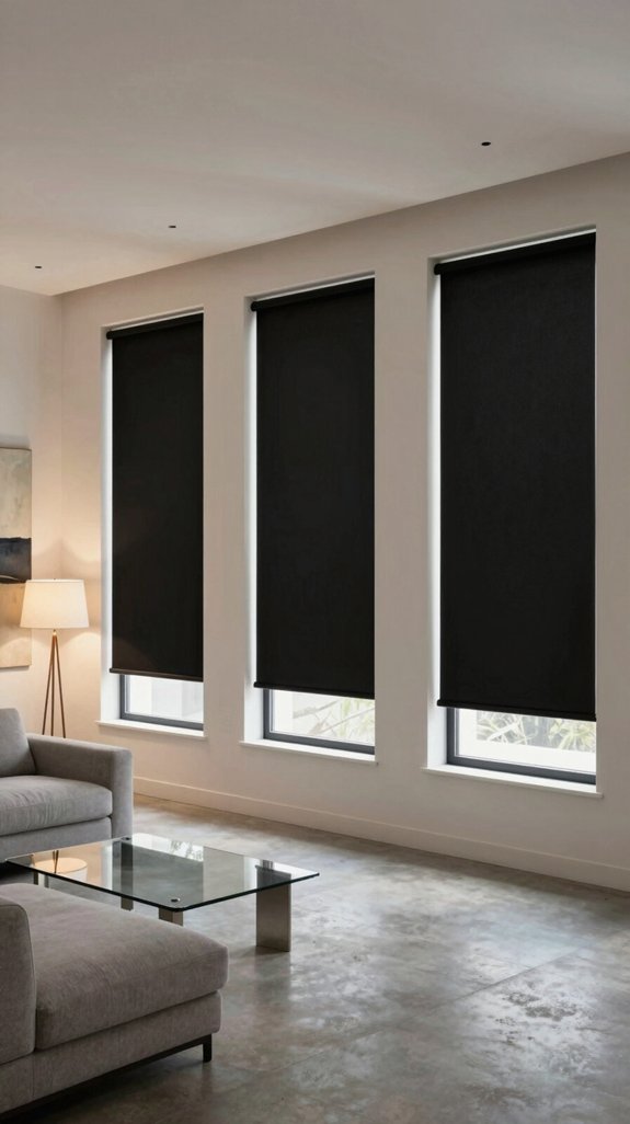 motorized blackout window shades
