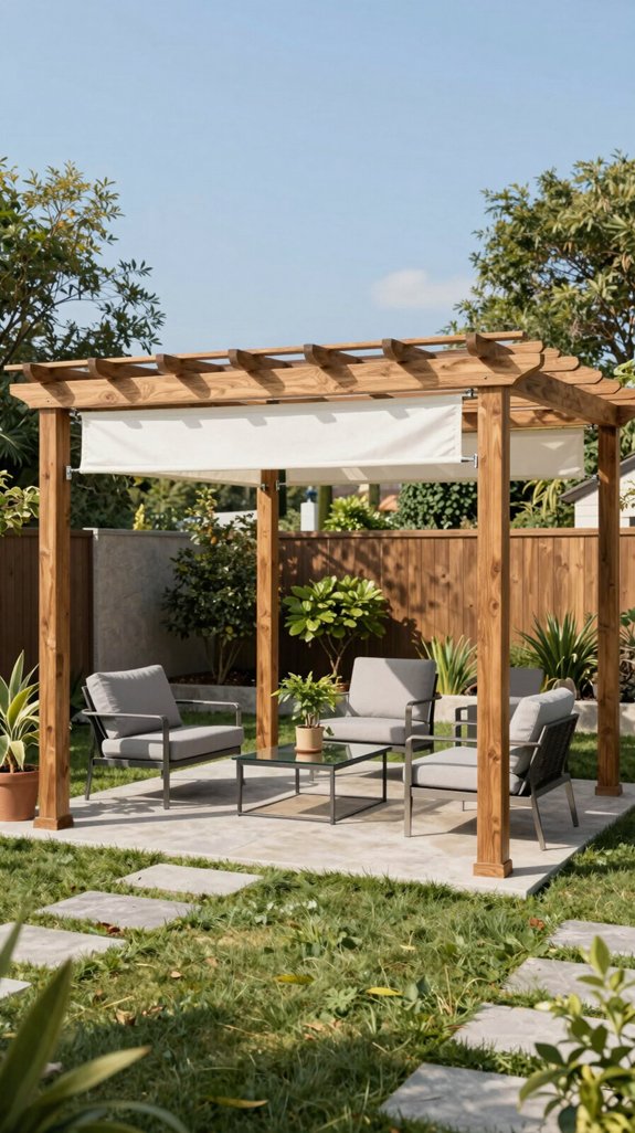 25 Backyard Inspiration Ideas You’ll Want to Copy Immediately 8 motorized retractable pergola system