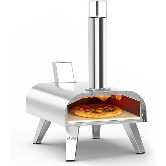 multi fuel outdoor pizza oven