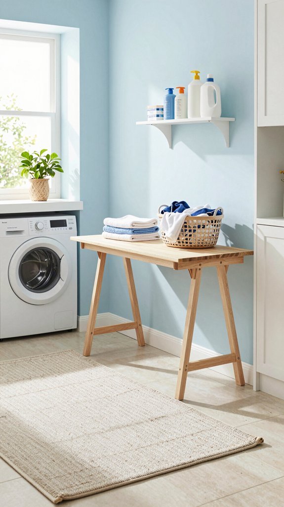 multi functional laundry room table