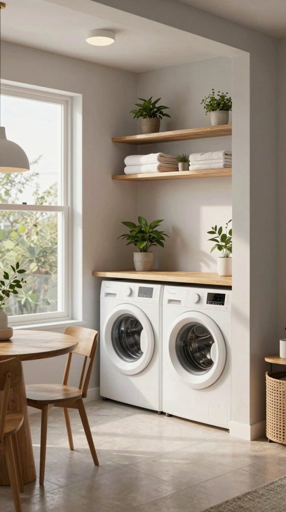 multifunctional laundry living integration