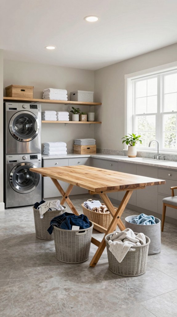 multifunctional organized laundry oasis