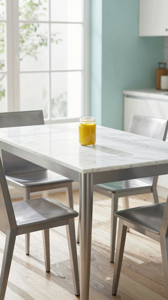 Colors That Pair Beautifully With White in Home Decor 14 mustard accented appetite boosting dining