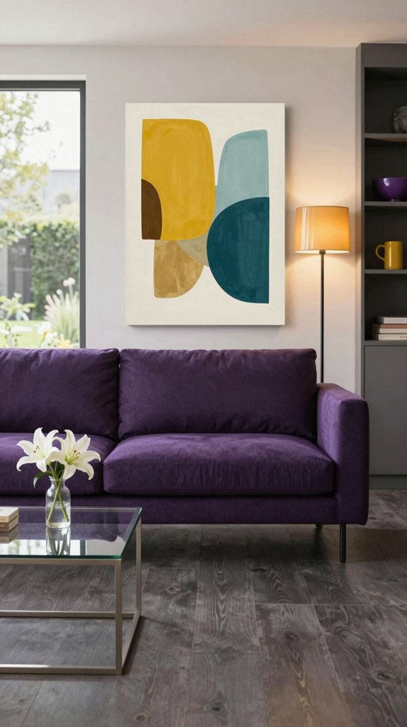 mustard yellow accents energize interiors