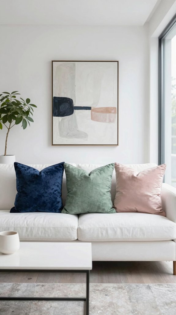 muted colors varied textures
