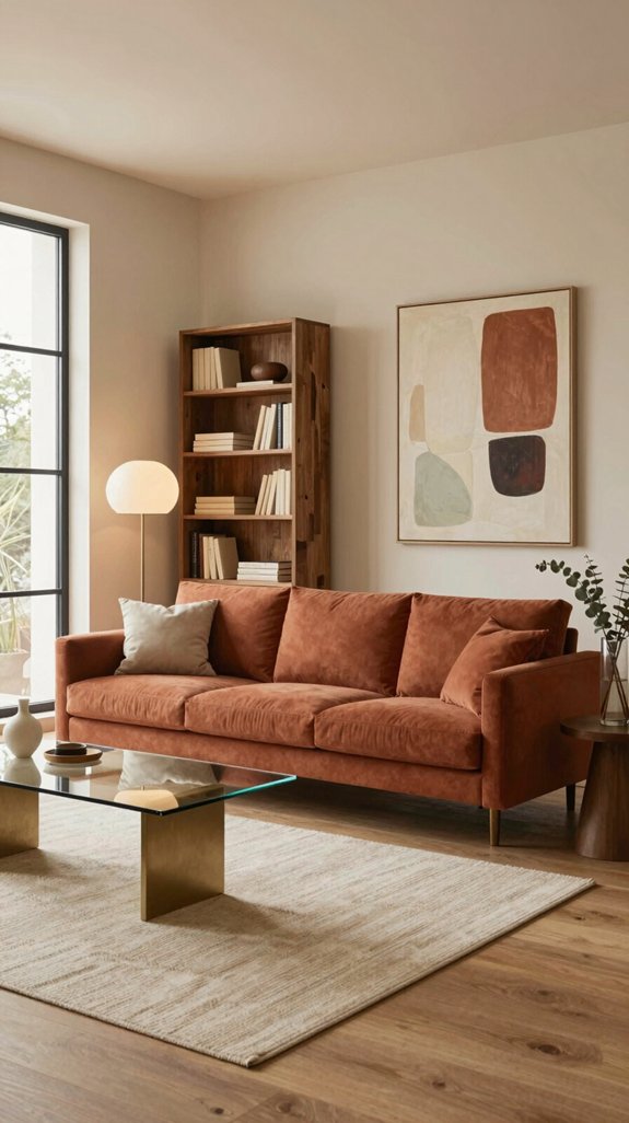 Ivory Color Pairings That Create Soft and Elegant Interiors 10 muted terracotta earth tones