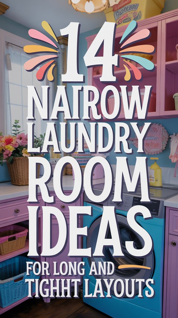 narrow laundry room designs
