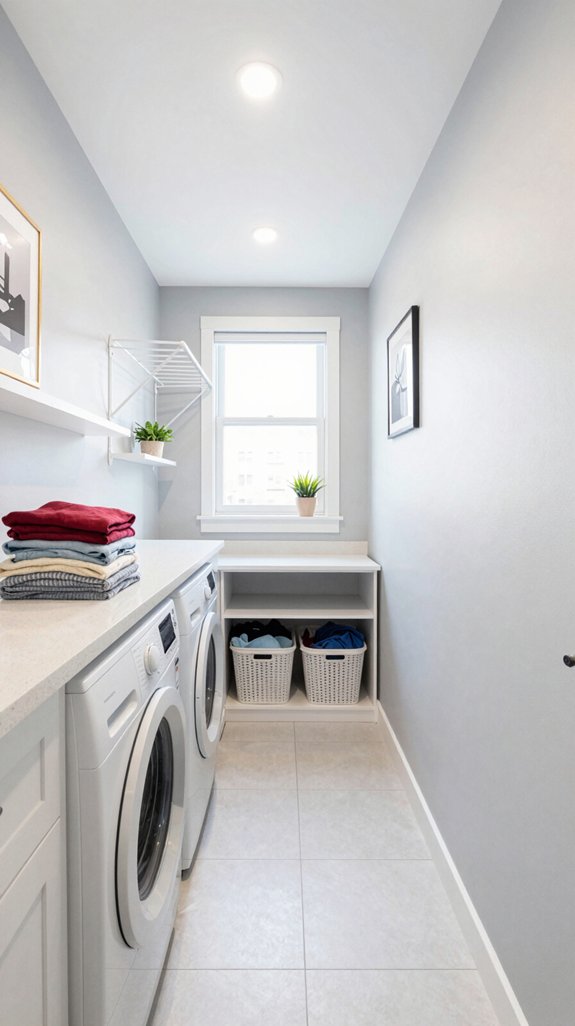 narrow space laundry challenges