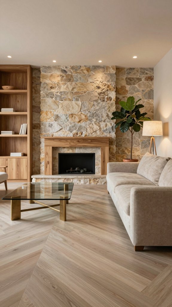 natural warmth and texture