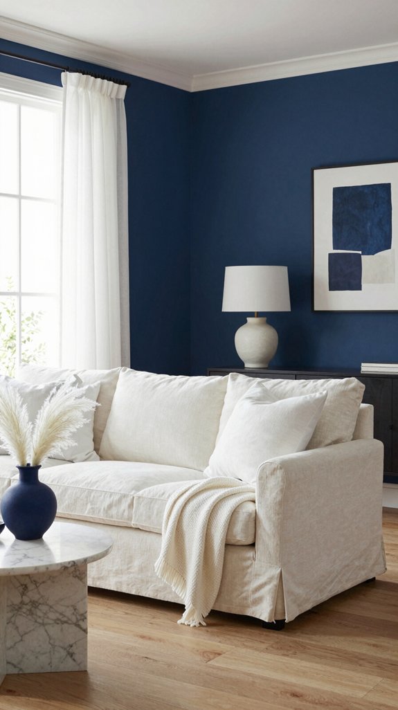 navy white fresh elegance