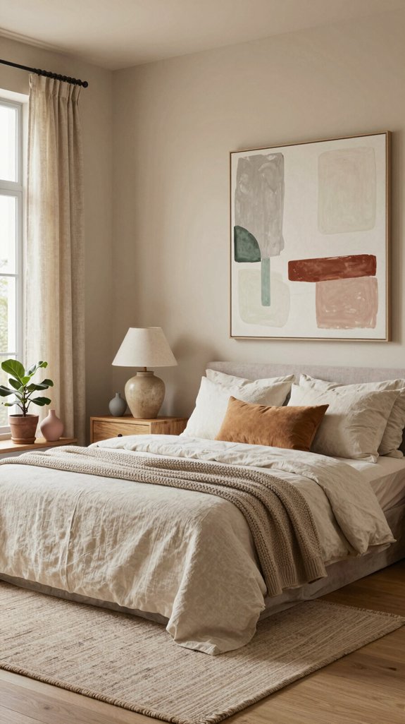 Nude Color Pairings for Soft and Neutral Interiors 12 nude base with subtle color pops