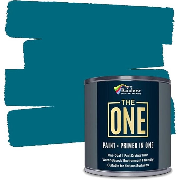 one coat teal primer satin