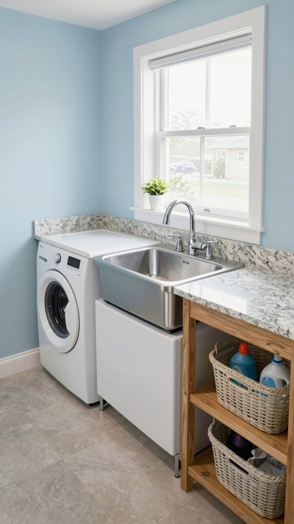 16 Laundry Room With Utility Sink Ideas 3 optimal utility sink placement