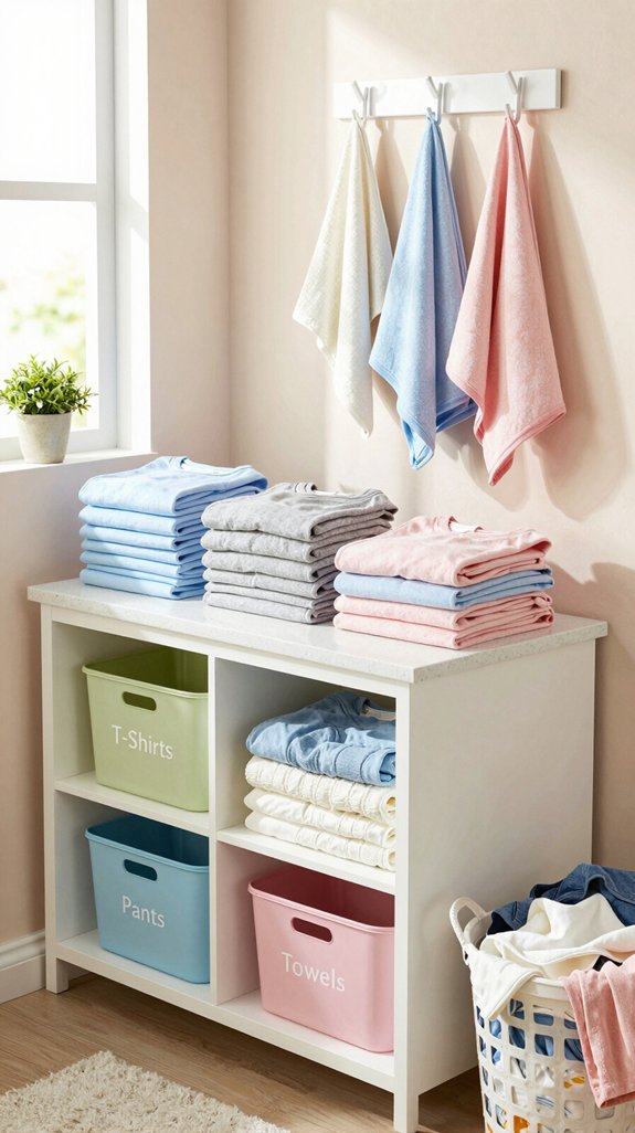 organized folding area tips