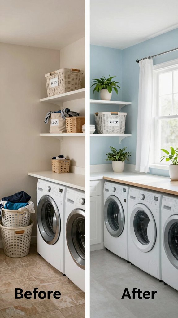 organized laundry room solutions