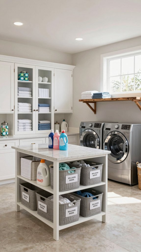 organized laundry supplies strategies
