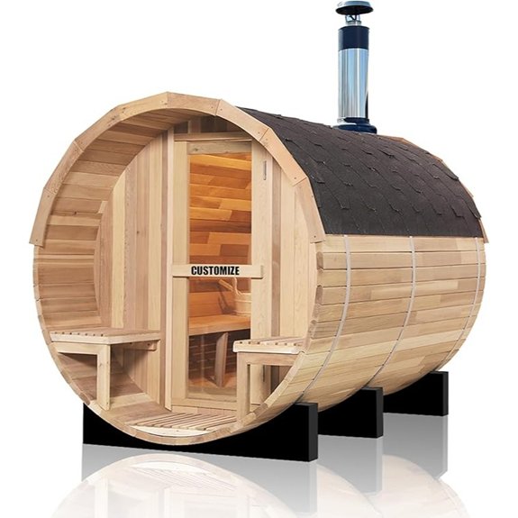 outdoor barrel sauna kit outdoor barrel sauna kit