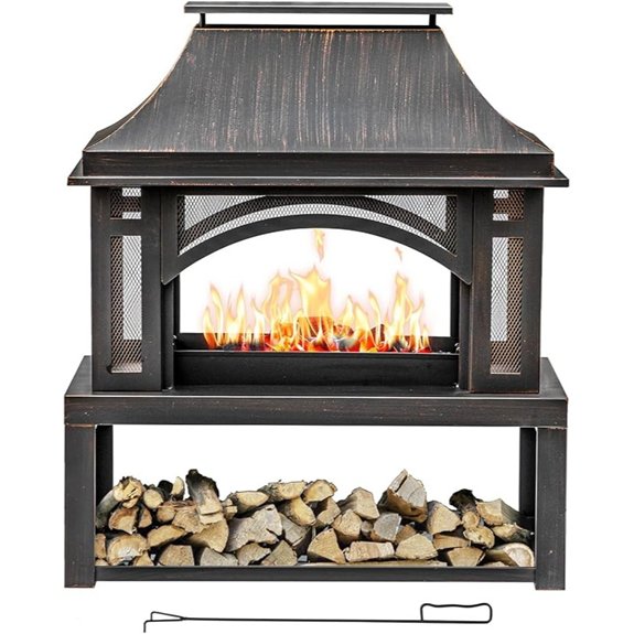 15 Best Fire Pits to Ignite Your Backyard Nights 6 outdoor fire pit storage
