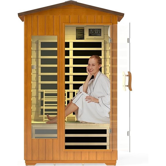 outdoor infrared sauna