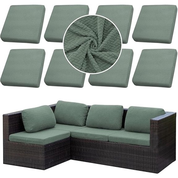 outdoor jacquard patio set
