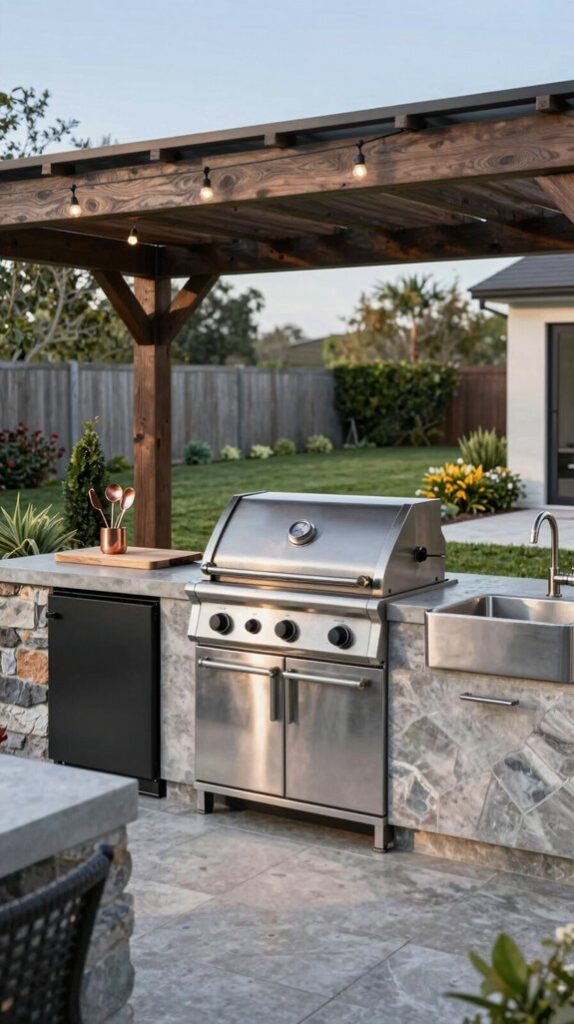 outdoor kitchen cooking ideas
