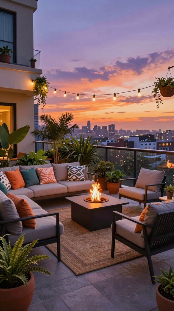 outdoor lounge balcony ideas
