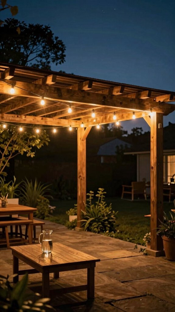 outdoor solar string lighting options