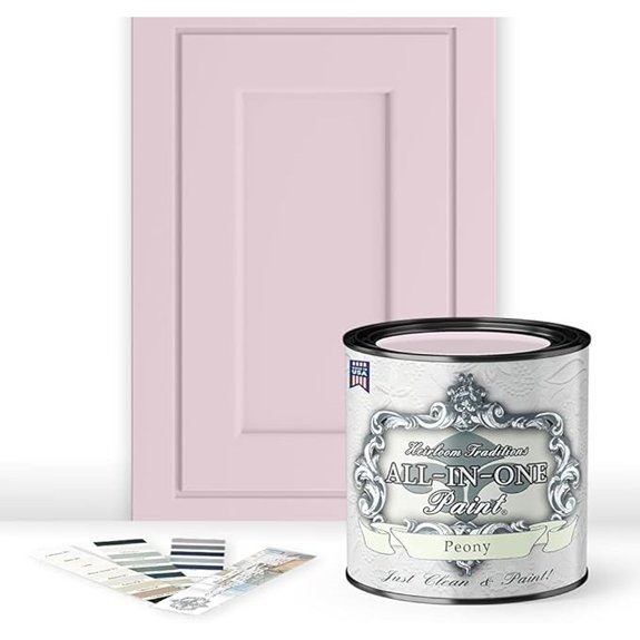 pale pink paint quart
