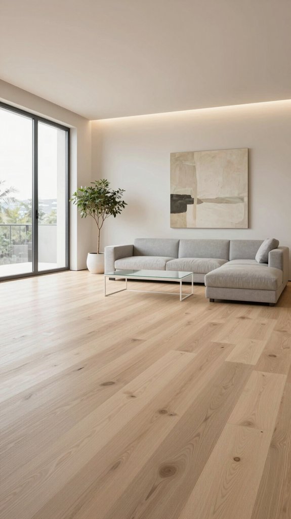 17 Modern Minimalist Living Room Interior Design Ideas 8 pale wood minimalist warmth