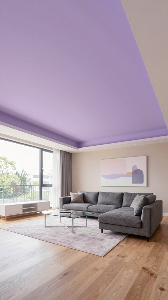 pastel ceiling paint technique