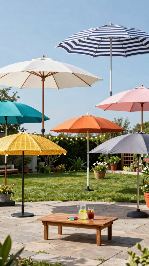 patio umbrellas transform backyard