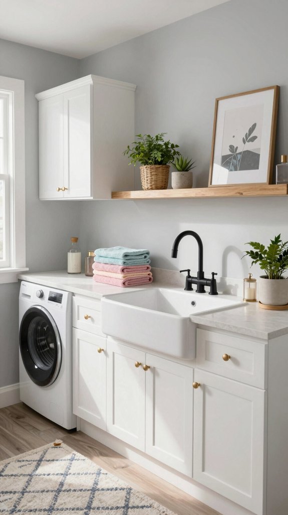 personalized laundry room decor