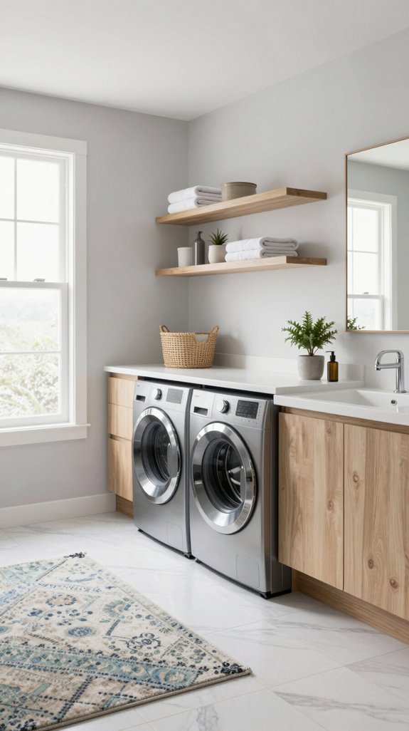 22 Modern Laundry Room Ideas for Sleek Spaces 10 personalized laundry room decor