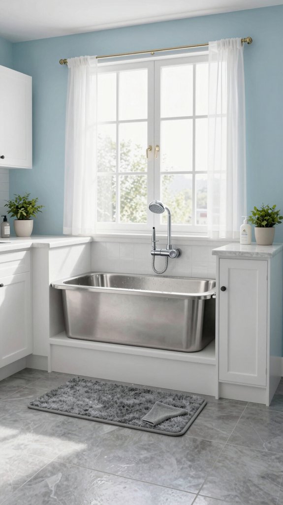 pet washing station makeover